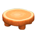 Log Round Table Animal Crossing New Horizons | ACNH Critter - Nookmall