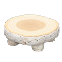 Log Round Table Animal Crossing New Horizons | ACNH Critter - Nookmall