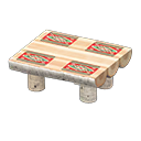 Log Dining Table Animal Crossing New Horizons | ACNH Critter - Nookmall