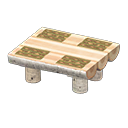 Log Dining Table Animal Crossing New Horizons | ACNH Critter - Nookmall