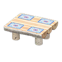 Log Dining Table Animal Crossing New Horizons | ACNH Critter - Nookmall