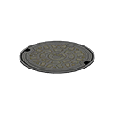 Manhole Cover Animal Crossing New Horizons | ACNH Critter - Nookmall