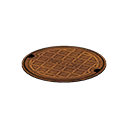 Manhole Cover Animal Crossing New Horizons | ACNH Critter - Nookmall