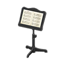 Music Stand Animal Crossing New Horizons | ACNH Critter - Nookmall