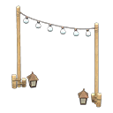 Plain Party-Lights Arch Animal Crossing New Horizons | ACNH Critter - Nookmall