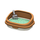 Kitty Litter Box Animal Crossing New Horizons | ACNH Critter - Nookmall