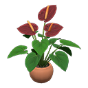 Anthurium Plant Animal Crossing New Horizons | ACNH Critter - Nookmall