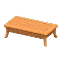 Rattan Low Table Animal Crossing New Horizons | ACNH Critter - Nookmall