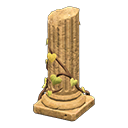 Ruined Broken Pillar Animal Crossing New Horizons | ACNH Critter - Nookmall