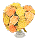 Heart-Shaped Bouquet Animal Crossing New Horizons | ACNH Critter - Nookmall