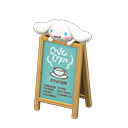 Cinnamoroll Signage Animal Crossing New Horizons | ACNH Critter - Nookmall