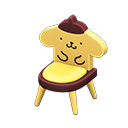 Pompompurin Chair Animal Crossing New Horizons | ACNH Critter - Nookmall