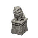 Stone Lion-Dog Animal Crossing New Horizons | ACNH Critter - Nookmall