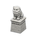 Stone Lion-Dog Animal Crossing New Horizons | ACNH Critter - Nookmall