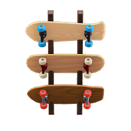 Skateboard Wall Rack DIY Recipe
