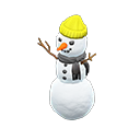 Three-Tiered Snowperson Animal Crossing New Horizons | ACNH Critter - Nookmall