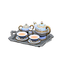 Fancy Tea Set Animal Crossing New Horizons | ACNH Critter - Nookmall