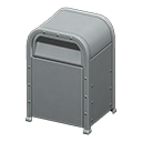 Steel Trash Can Animal Crossing New Horizons | ACNH Critter - Nookmall