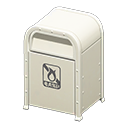 Steel Trash Can Animal Crossing New Horizons | ACNH Critter - Nookmall