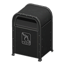 Steel Trash Can Animal Crossing New Horizons | ACNH Critter - Nookmall