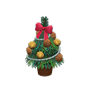 Tabletop Festive Tree Animal Crossing New Horizons | ACNH Critter - Nookmall