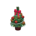 Tabletop Festive Tree Animal Crossing New Horizons | ACNH Critter - Nookmall