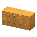 Wooden Locker Animal Crossing New Horizons | ACNH Critter - Nookmall