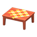 Wooden Table Animal Crossing New Horizons | ACNH Critter - Nookmall