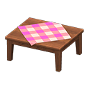 Wooden Table Animal Crossing New Horizons | ACNH Critter - Nookmall