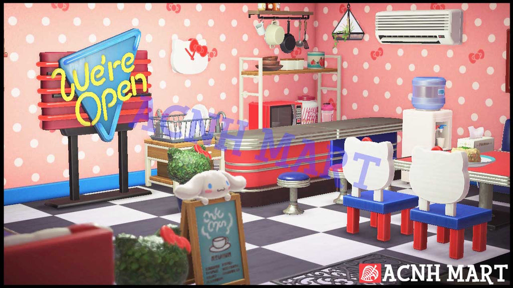 Animal crossing new discount horizons diner chair