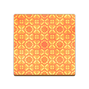 Orange Retro Flooring Animal Crossing New Horizons ACNH – Nook Mall