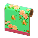 Retro Flower-Print Wall Animal Crossing New Horizons ACNH – Nook Mall