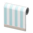 Blue-Striped Wall Animal Crossing New Horizons ACNH – Nook Mall