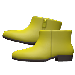 Pleather Ankle Booties Animal Crossing New Horizons | ACNH Items - Nookmall