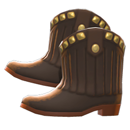 Cowboy Boots Animal Crossing New Horizons | ACNH Items - Nookmall