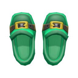 Shamrock Shoes Animal Crossing New Horizons | ACNH Items - Nookmall