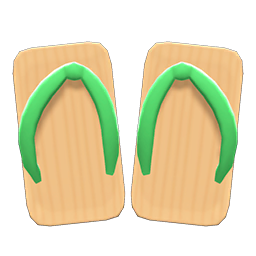 Kimono Sandals Animal Crossing New Horizons | ACNH Items - Nookmall