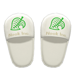 Nook Inc. Slippers Animal Crossing New Horizons | ACNH Items - Nookmall