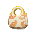 Bread-Print Eco Bag Animal Crossing New Horizons | ACNH Items - Nookmall