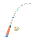 Colorful Fishing Rod Animal Crossing New Horizons | ACNH Items - Nookmall