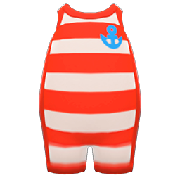 Horizontal-Striped Wet Suit Animal Crossing New Horizons | ACNH Items - Nookmall