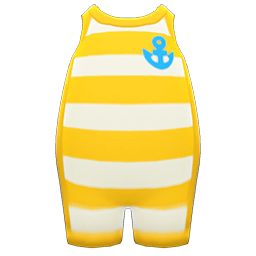 Horizontal-Striped Wet Suit Animal Crossing New Horizons | ACNH Items - Nookmall