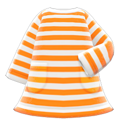 Striped Dress Animal Crossing New Horizons | ACNH Items - Nookmall