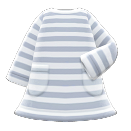 Striped Dress Animal Crossing New Horizons | ACNH Items - Nookmall