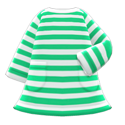 Striped Dress Animal Crossing New Horizons | ACNH Items - Nookmall