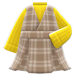 Checkered Jumper Dress Animal Crossing New Horizons | ACNH Items - Nookmall