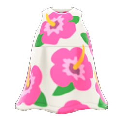 Hibiscus Muumuu Animal Crossing New Horizons | ACNH Items - Nookmall