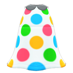 Marble-Dots Dress Animal Crossing New Horizons | ACNH Items - Nookmall