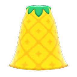 Pineapple Dress Animal Crossing New Horizons | ACNH Items - Nookmall