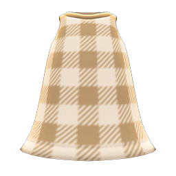 Simple Checkered Dress Animal Crossing New Horizons | ACNH Items - Nookmall